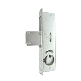 ECS HARDWARE - Narrow-Stile - 1-1/8" BACKSET, Steel Lock Body Zinc Plated 5 ply Laminated Steel Bolt, with 2 Aluminum Faceplate