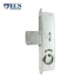 ECS HARDWARE - Narrow-Stile - 31/32" BACKSET, Steel Lock Body Zinc Plated 5 ply Laminated Steel Bolt, with 2 Aluminum Faceplate