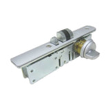 ECS HARDWARE - Narrow-Stile - 31/32" BACKSET, Steel Lock Body Zinc Plated Chrome Plated Latch with 2 Aluminum Faceplates