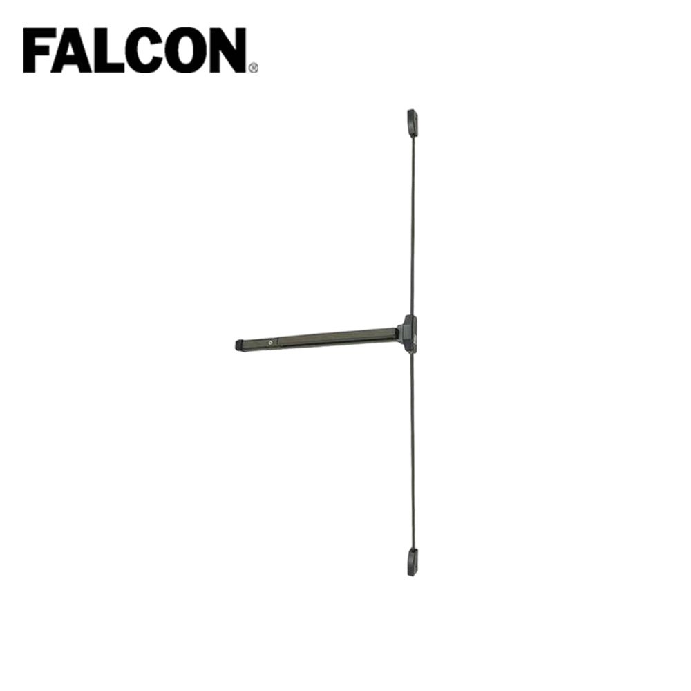 Falcon Surface Vertical Rod Exit Device - 36 Left Hand Reverse - Grade 1 - SP313 (Dark Bronze-695)