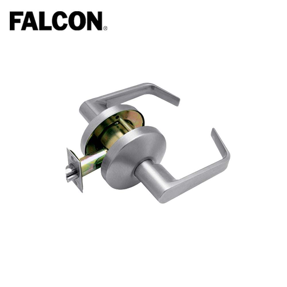 Falcon B101S - B Series Passage Dane Lever Lock with 57435 Latch 5164 Strike - 626 (Satin Chrome)