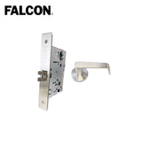 Falcon Mortise Lock Privacy with Dane Gala Lever - Grade 1 - 626 (Satin Chrome)