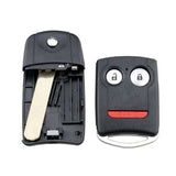 2007 - 2013 Acura Remote Flip Key Shell 3 Buttons