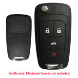 2010 - 2021 Buick Chevrolet GMC Remote Flip Key Shell