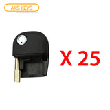 2000 - 2009 Jaguar Flip Key (25 Pack)