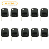 2000 - 2010 VW Flip Key Shell (Square Head) NON Chip (10 Pack)