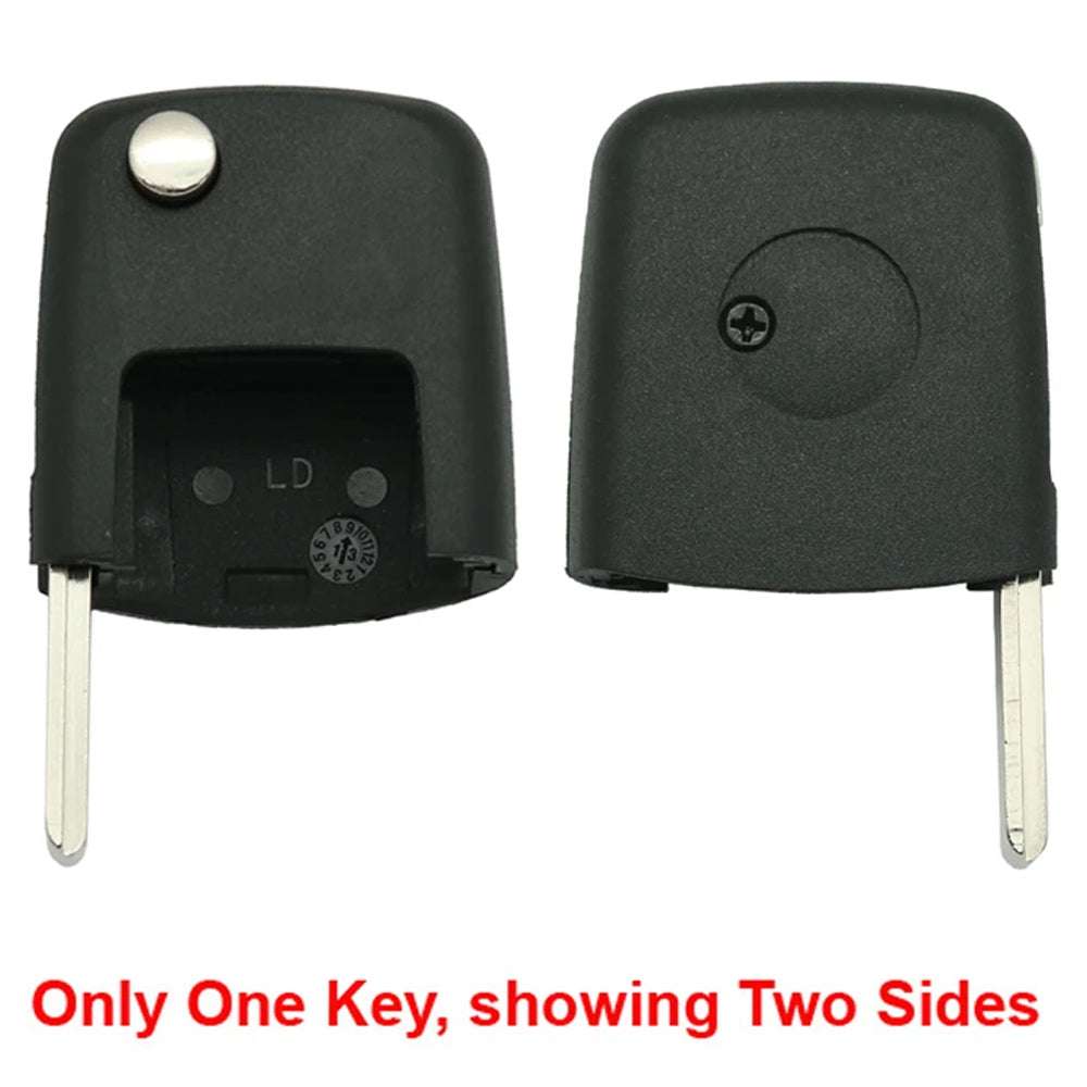 2000 - 2006 VW Flip Key (Square Head) Id 48