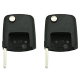 2006 - 2010 VW Flip Key (Square Head) Id 48 CAN (2 Pack)