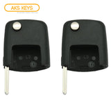 2006 - 2010 VW Flip Key (Square Head) Id 48 CAN (2 Pack)