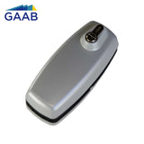 GAAB T180-00 Tempered Frameless Glass Door Lock Reversible 10 - 12mm Doors - Grey