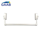 GAAB T290-04B Crossbar Exit Device UNE EN-1125 Standards Push Lever Arms - Gray