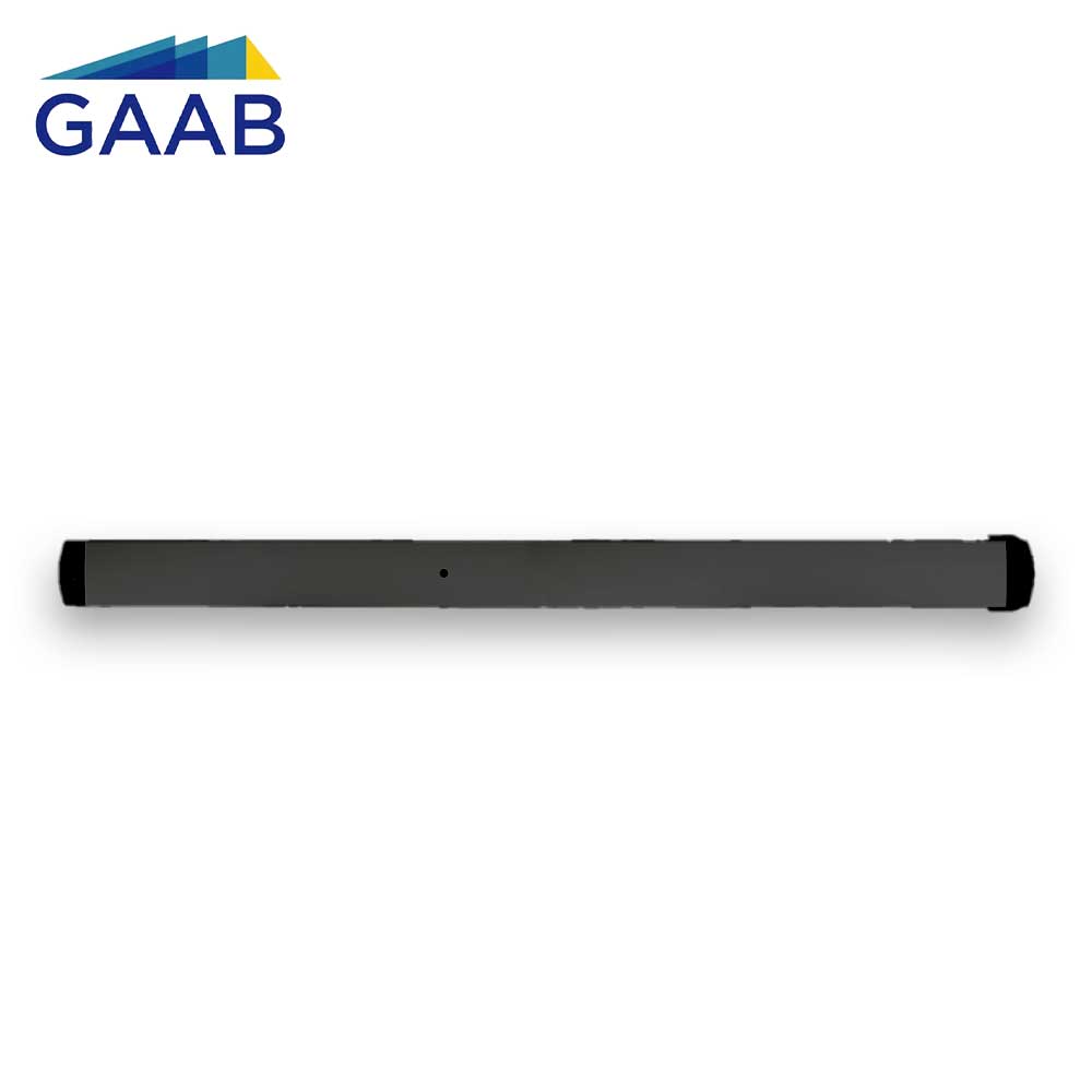 GAAB T352L01 Concealed Vertical Rod Exit Device Modular and Reversible Up to 48 Doors - Black Matte