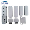 GAAB T373-04B Holder Kit Rim Panic Exit Device Glass Door Installation Kit For Double Leaf Door - Satin Chrome