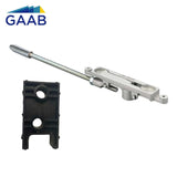 GAAB T511-01 Flash Bolt Manual Lock For Hinged Doors & Sliding Doors - Black Matte