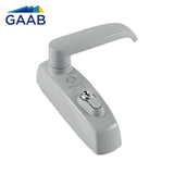 GAAB T800M14B Outside Lever Exit Trim Ordinary Key for GAAB Exit Devices Entry Function - Gey