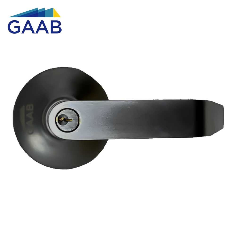 GAAB T840M17 Outside Lever Trim For Passage Panic Device Satin Chrome - Grade 1