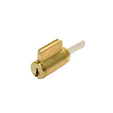 GMS KIK Cylinder - w/ Multi-Tailpiece - 5-Pin - US3 - Polished Brass