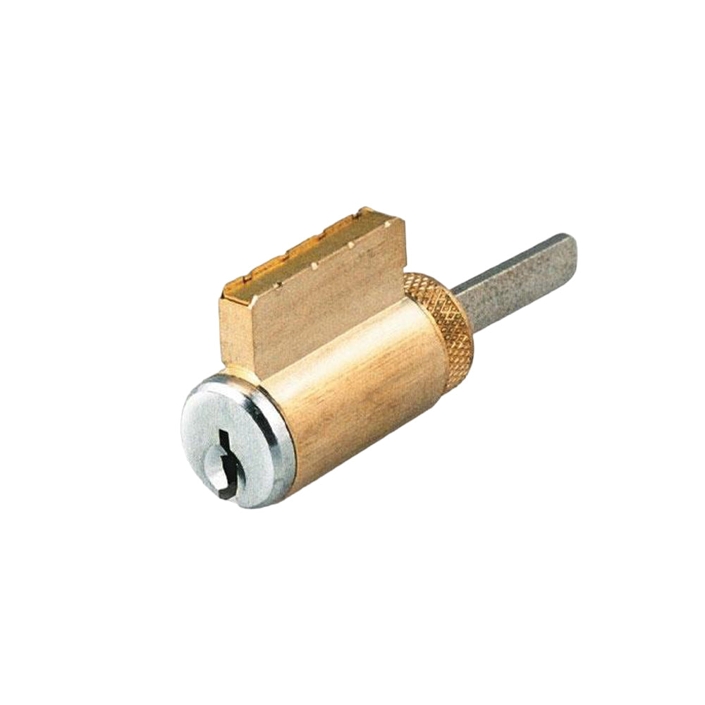 GMS KIK Cylinder w/ Multi-Tailpiece - 6-Pin - US26D - Satin Chrome - SCF - (Schlage F)