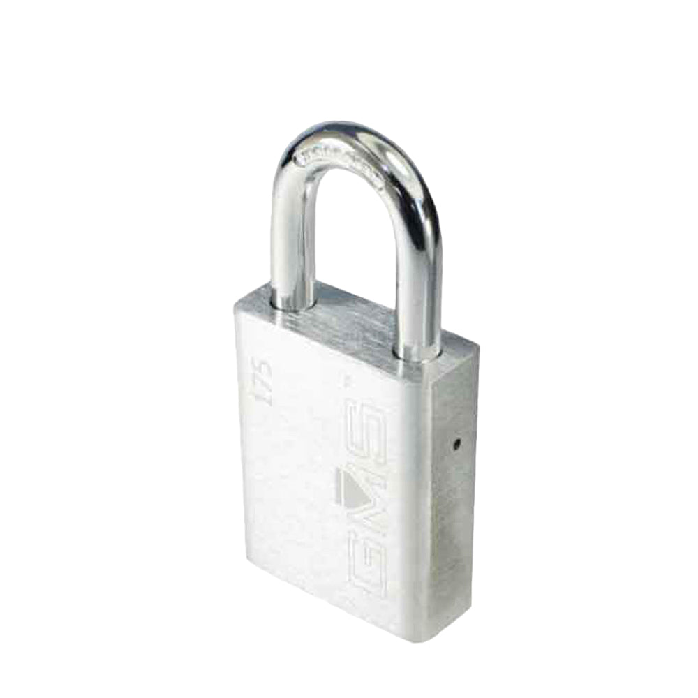 GMS LFICP200- IC Padlock - LFIC Core - 2 Body - US26D - Satin Chrome - 2 Inch