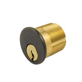 GMS Mortise Cylinder - 1"- 5-Pin - US10B - Oil Rubbed Bronze - YA - (Yale)