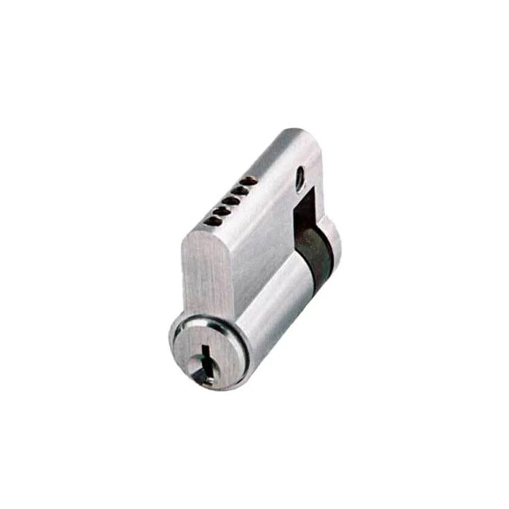 GMS Profile Cylinder - Single-Sided - SC1 - US26D - Satin Chrome