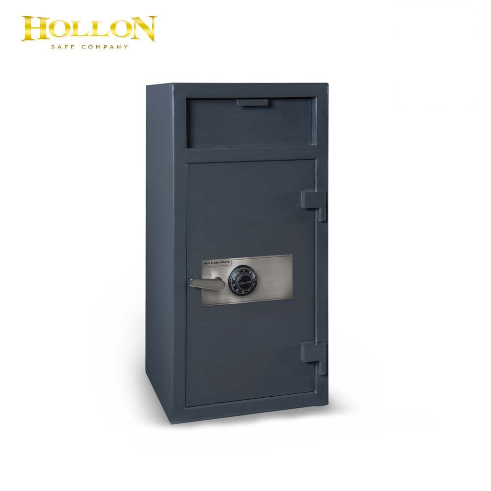 Hollon FD-4020CILK B-Rated Dial Combination Lock Depository Safe with Inner Locking Compartment