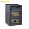 Hollon FDD-3020CK Double Door Depository Safe - Key & Dial Lock