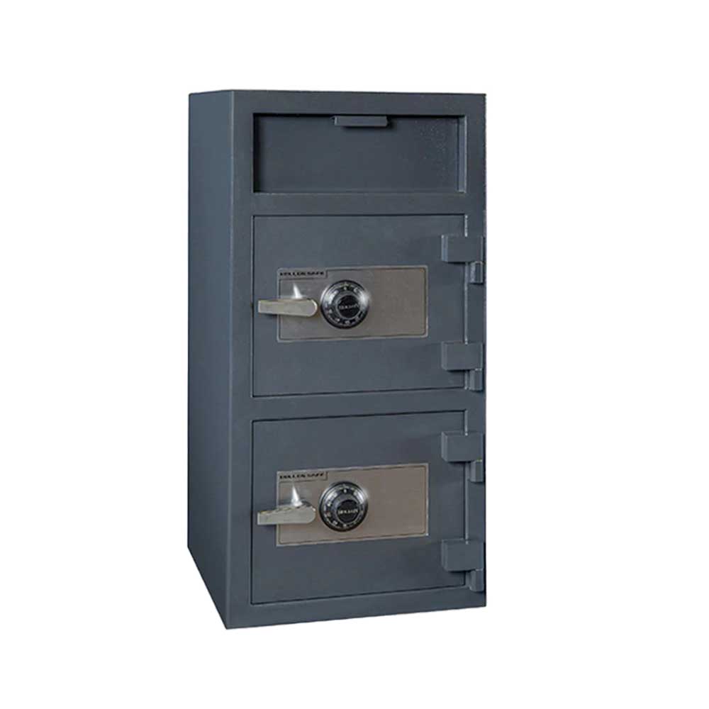 Hollon FDD-4020CC B-Rated Double Door Dial Combination Lock Depository Safe