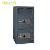 Hollon FDD-4020CC B-Rated Double Door Dial Combination Lock Depository Safe