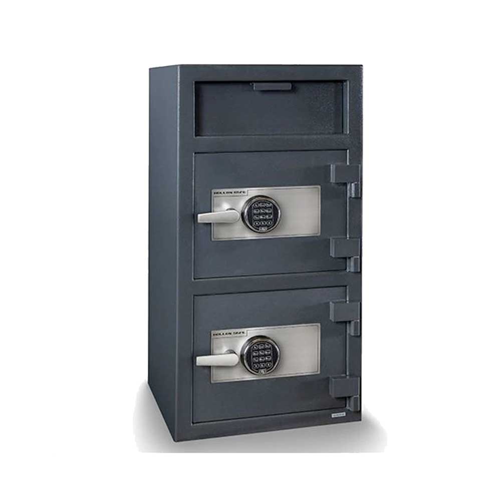 Hollon FDD-4020EE B-Rated Double Door Electronic Lock Depository Safe