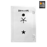 Hollon RG-39C Republic Series 2 Hours Fireproof Gun Safe Dial Combination Lock (White)