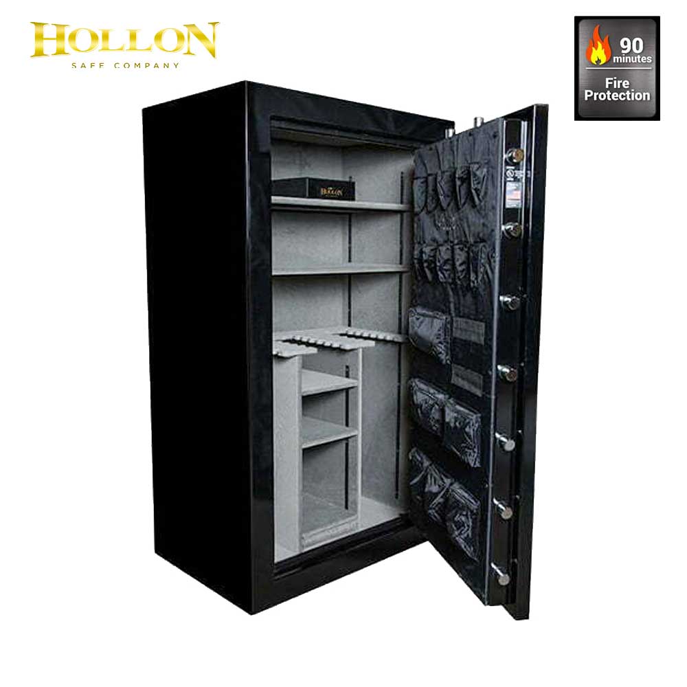 Hollon RG-42C Dial Combination Lock Republic Gun Safe 42 Long Gun Capacity (Charcoal)