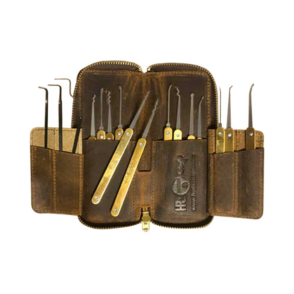 Hudson Lock Renegade Stainless Steel Pick Set, 16 Tools