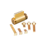 ILCO - 15995 - Key-In-Knob Cylinder - Zero Bitted - Schlage C - 04 - Satin Brass - Grade 1