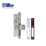 ILCO - 185 Deadbolt Mortise Lock - 31/32" Backset - No Handing - Flat Faceplate - Clear/Dark Bronze