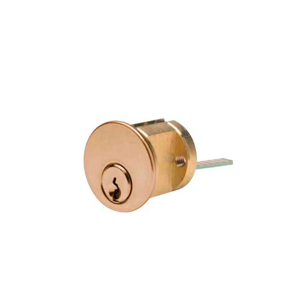 ILCO - 7075 - RIM Cylinder - 5 Pin - 1 1/8" - Kwikset - KA2 - 03 - Bright Brass - Grade 1