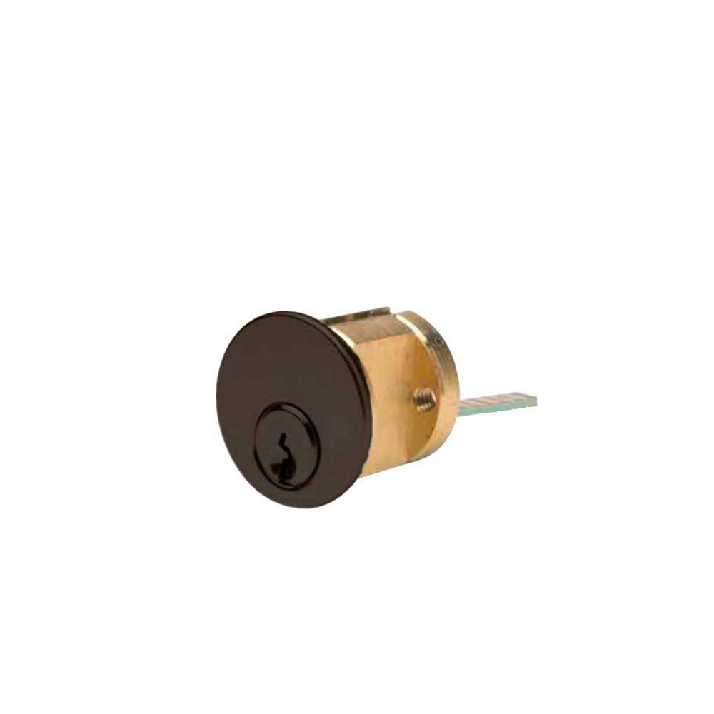 ILCO - 7075 - RIM Cylinder - 5 Pin - 1 1/8" - Schlage C - KA2 - 10B - Oil Rubbed Bronze - Grade 1