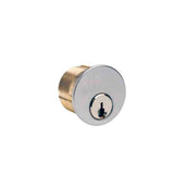 ILCO - 7165 - Mortise Cylinder - 5 Pin - 1" - Kwikset - Adams Rite Cam - KA2 - 26D - Satin Chrome - Grade 1