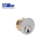 ILCO - 7165 - Mortise Cylinder - 5 Pin - 1" - Kwikset - Adams Rite Cam - KA2 - 26D - Satin Chrome - Grade 1