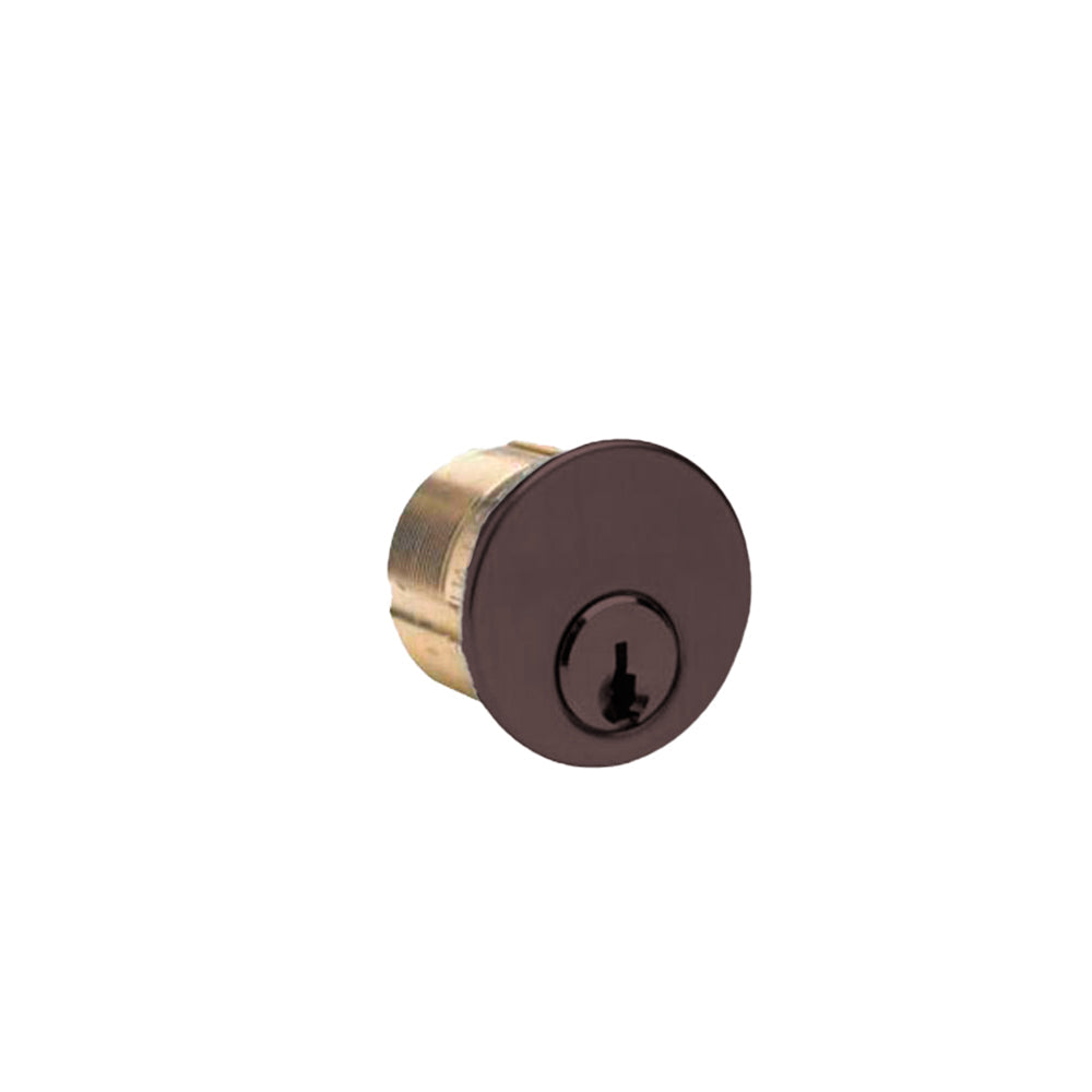 ILCO - 7165 - Mortise Cylinder - 5 Pin - 1 - Schlage C - Adams Rite Cam - KA2 - 10B- Oil Rubbed Bronze - Grade 1