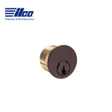 ILCO - 7165 - Mortise Cylinder - 5 Pin - 1 - Schlage C - Adams Rite Cam - KA2 - 10B- Oil Rubbed Bronze - Grade 1