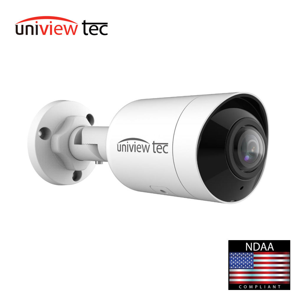 Uniview Tec IPB5180X IR Turret Camera 1.68mm 5MP True Day/Night WDR Panoramic 180 Lens