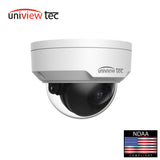 Uniview Tec IPV428AIX IR Vandal Dome Camera 2.8mm 4MP True Day/Night Lighthunter WDR