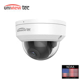 Uniview Tec IPV4B28X IR Vandal Dome Camera 2.8mm 4MP True Day/Night WDR Built-in Microphone