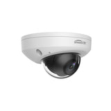 Uniview Tec IPVLP428X IR Low Profile Vandal Dome Camera 2.8mm 4MP True Day/Night Lighthunter WDR