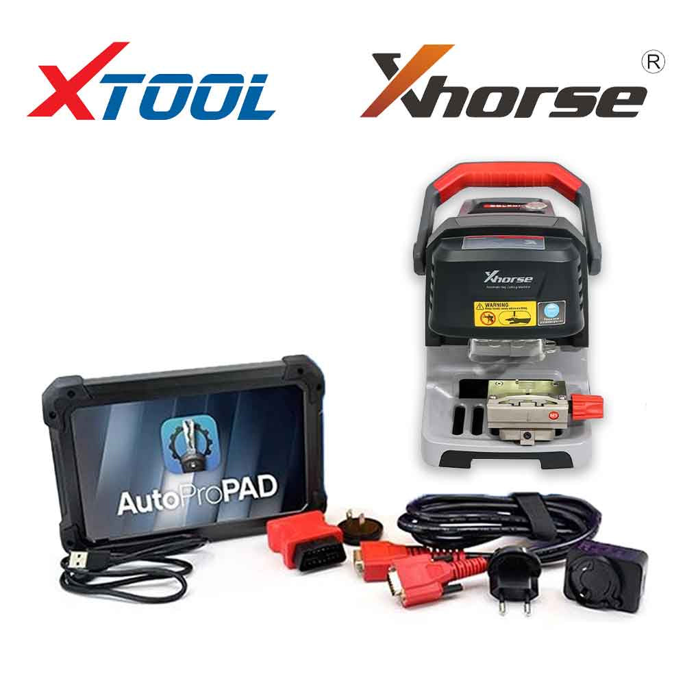 Xhorse Condor Dolphin XP005 Key Cutting Machine & XTOOL AutoProPAD BASIC Transponder Programmer - INC 1 YR UPDATES