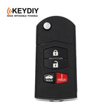 KEYDIY - Mazda Style - 4 Buttons Universal Key Fob (B14-3-1)