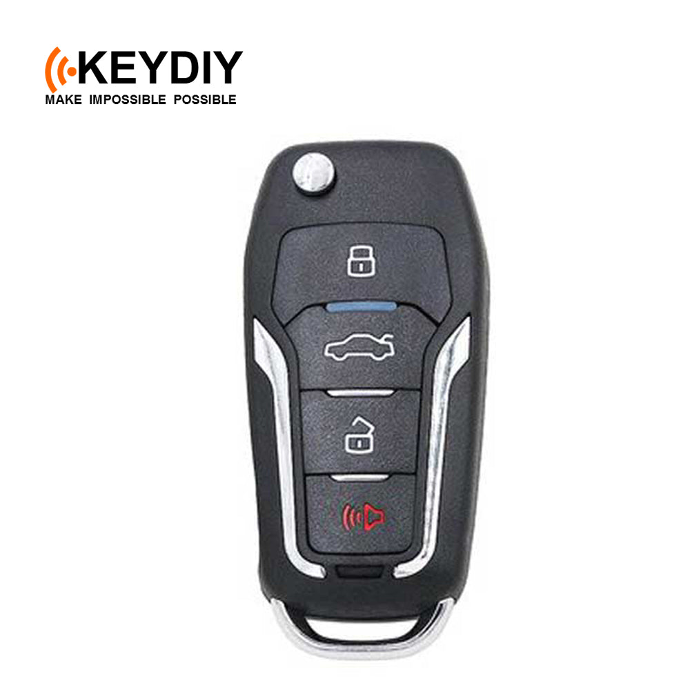 KEYDIY - 4 Buttons Universal Key Fob - Ford Style (NB12-4)