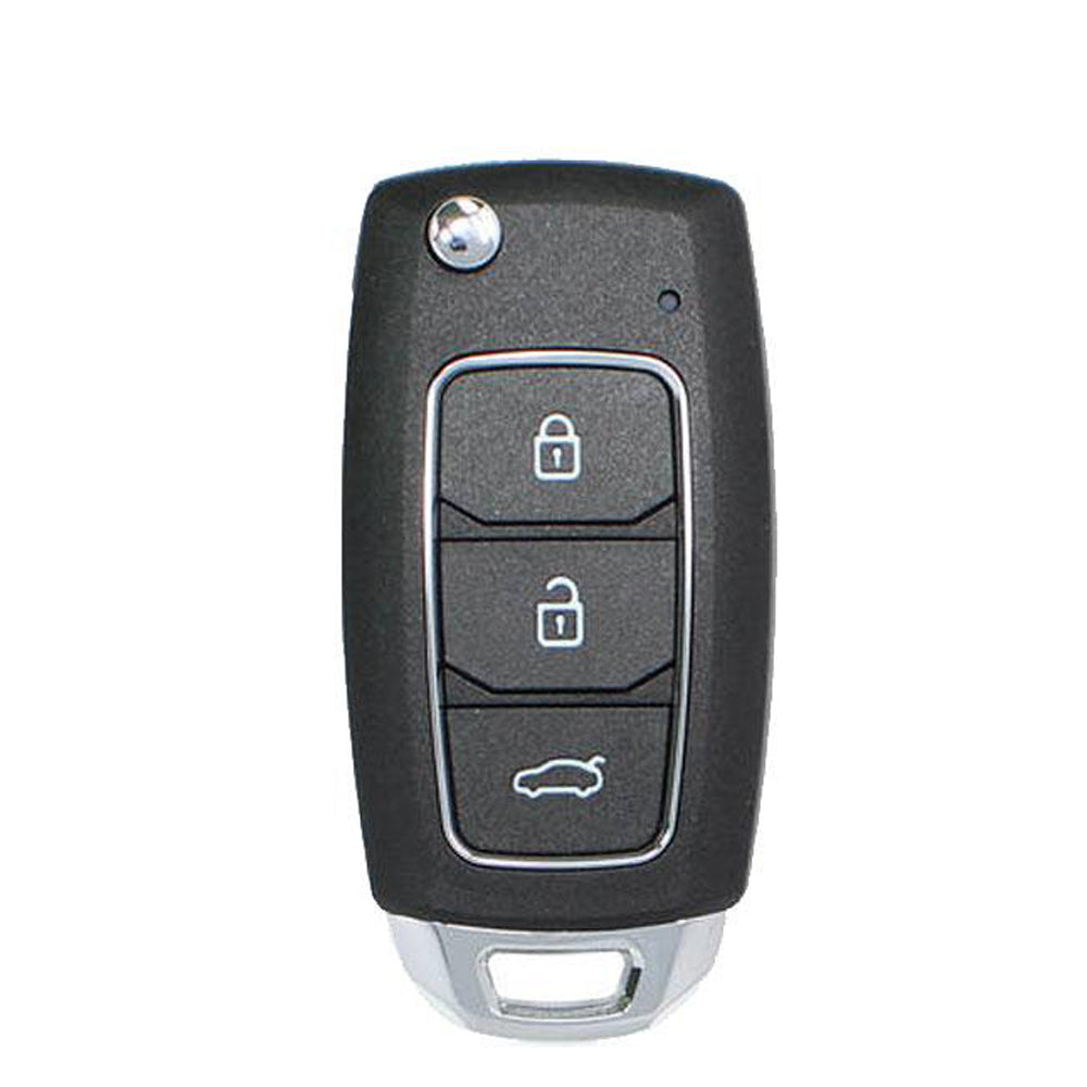 KEYDIY - Hyundai Style 3B Universal Key Fob w/ Integrated Chip (NB28)