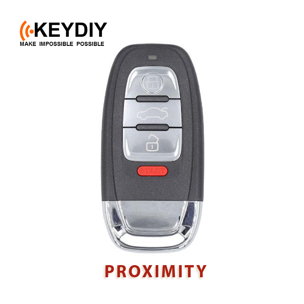 KEYDIY Audi Style 4B Universal Smart Key w/ Proximity Function (ZB01)